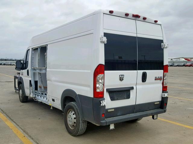 3C6TRVDG2HE503269 - 2017 RAM PROMASTER WHITE photo 3