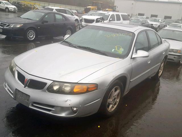 1G2HX52K734140512 - 2003 PONTIAC BONNEVILLE GRAY photo 2