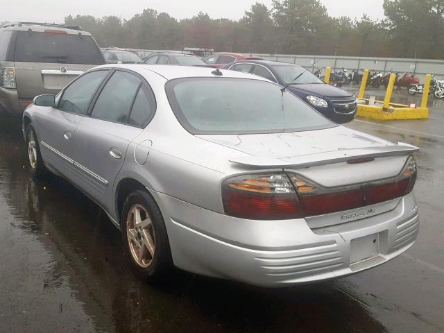 1G2HX52K734140512 - 2003 PONTIAC BONNEVILLE GRAY photo 3