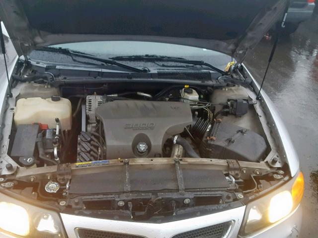 1G2HX52K734140512 - 2003 PONTIAC BONNEVILLE GRAY photo 7