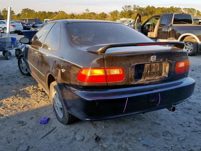 2HGEJ1224SH571417 - 1995 HONDA CIVIC EX BLACK photo 3