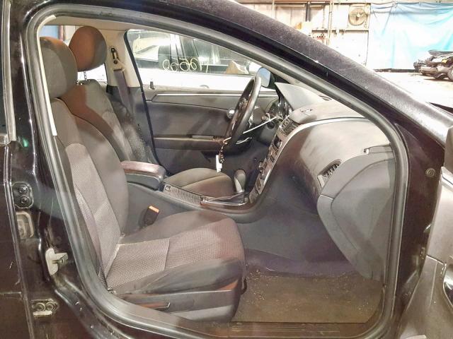 1G1ZC5EB7A4113890 - 2010 CHEVROLET MALIBU 1LT BLACK photo 5