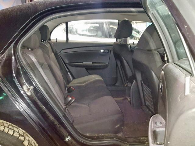 1G1ZC5EB7A4113890 - 2010 CHEVROLET MALIBU 1LT BLACK photo 6
