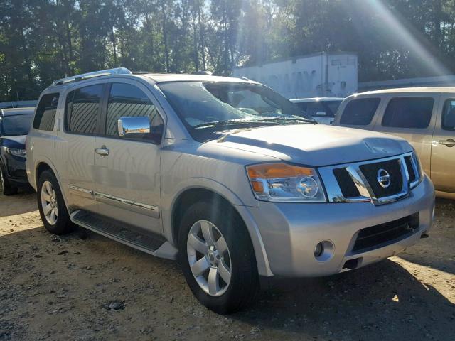 5N1BA0ND6BN603229 - 2011 NISSAN ARMADA SV SILVER photo 1