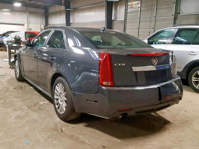 1G6DE5E55C0138712 - 2012 CADILLAC CTS LUXURY GRAY photo 3