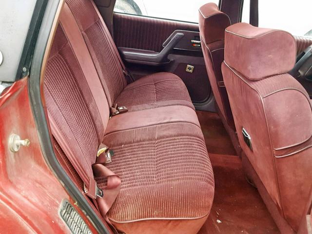 3G4AG55N9PS617199 - 1993 BUICK CENTURY SP RED photo 6