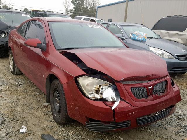 1G2AL15F077252688 - 2007 PONTIAC G5 RED photo 1