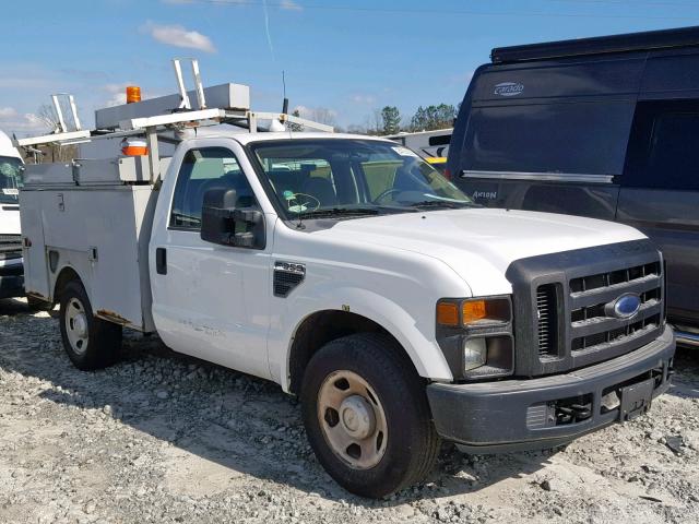 1FDSF305X8EC15724 - 2008 FORD F350 SRW S WHITE photo 1