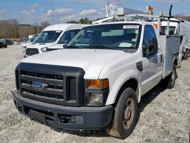 1FDSF305X8EC15724 - 2008 FORD F350 SRW S WHITE photo 2