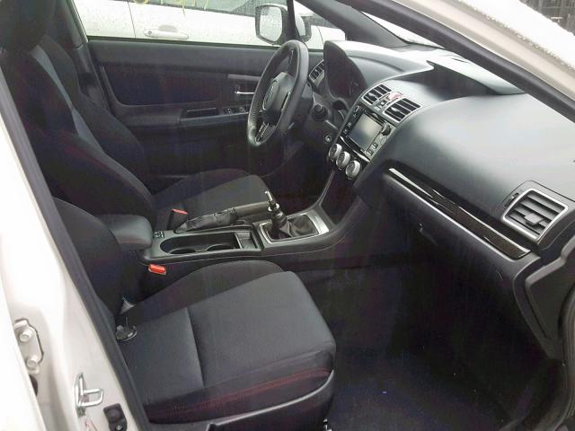 JF1VA1E64G9817246 - 2016 SUBARU WRX PREMIU WHITE photo 5