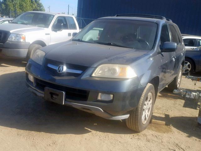 2HNYD18954H537295 - 2004 ACURA MDX TOURIN GRAY photo 2