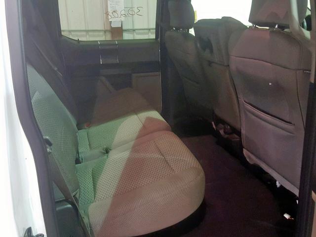 1FTEW1EG8GKE13802 - 2016 FORD F150 SUPER WHITE photo 6