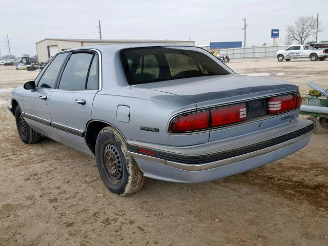 1G4HP52K5TH402799 - 1996 BUICK LESABRE CU BLUE photo 3