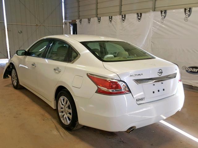 1N4AL3AP7FC180924 - 2015 NISSAN ALTIMA 2.5 WHITE photo 3