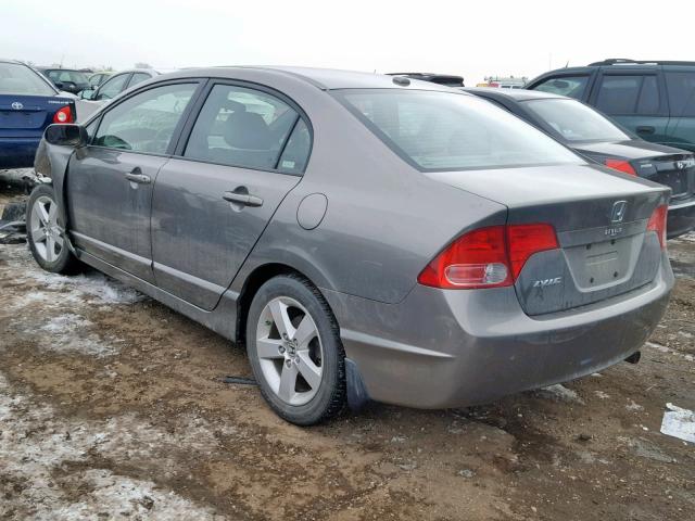 1HGFA16938L060711 - 2008 HONDA CIVIC EXL 灰色 照片 3
