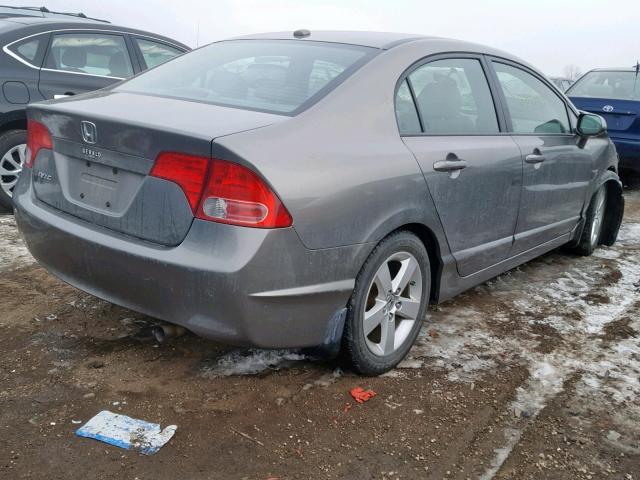 1HGFA16938L060711 - 2008 HONDA CIVIC EXL 灰色 照片 4