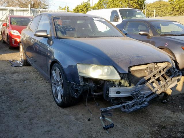 WAUEV74F28N064535 - 2008 AUDI A6 S-LINE GRAY photo 1