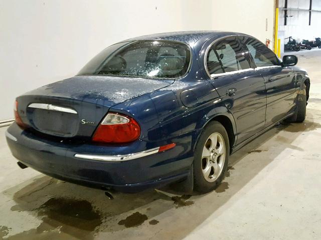 SAJDA01CXYFL22369 - 2000 JAGUAR S-TYPE BLUE photo 4