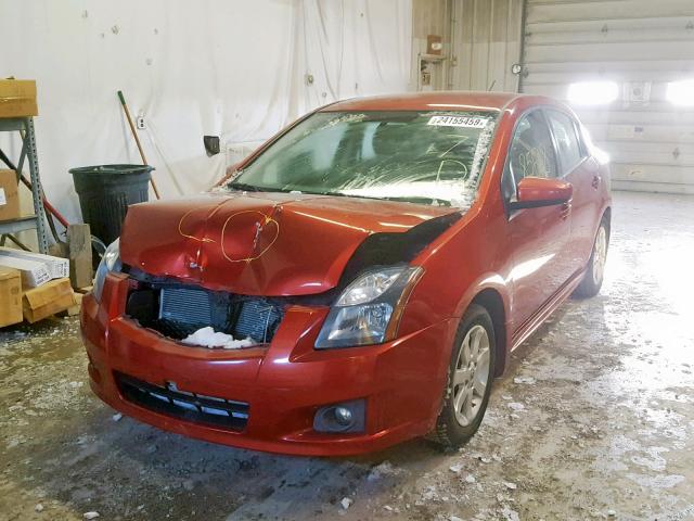 3N1AB6AP5BL695274 - 2011 NISSAN SENTRA 2.0 RED photo 2