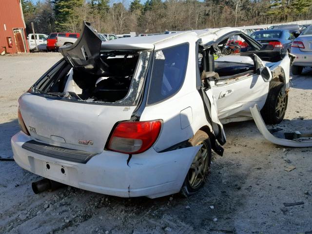 JF1GG29672G804485 - 2002 SUBARU IMPREZA WR WHITE photo 4