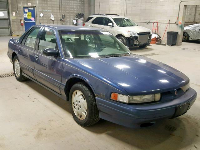 1G3WH52M6VF340158 - 1997 OLDSMOBILE CUTLASS SU BLUE photo 1