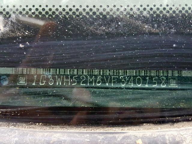 1G3WH52M6VF340158 - 1997 OLDSMOBILE CUTLASS SU BLUE photo 10