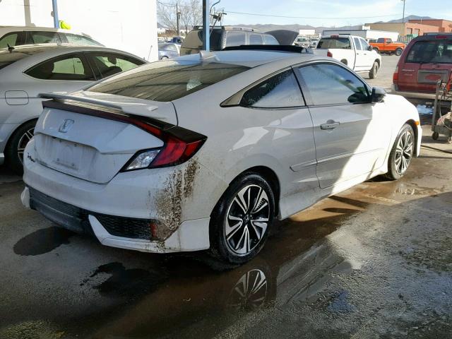 2HGFC3B78GH355812 - 2016 HONDA CIVIC EXL WHITE photo 4