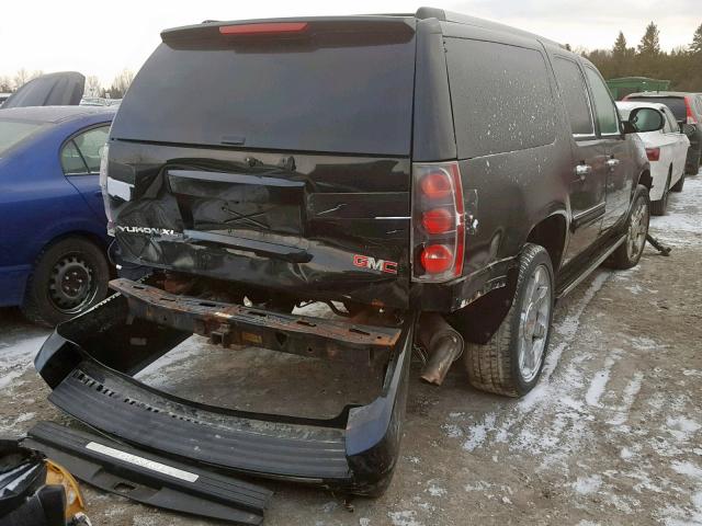 1GKFK66878J179491 - 2008 GMC YUKON XL D BLACK photo 4