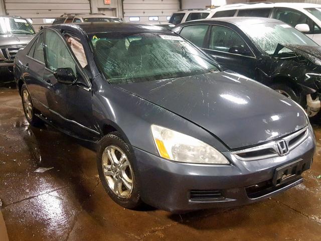 1HGCM56346A017260 - 2006 HONDA ACCORD SE BLUE photo 1