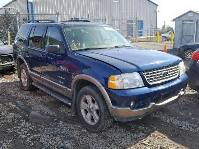 1FMZU74W34UB02521 - 2004 FORD EXPLORER E BLUE photo 1