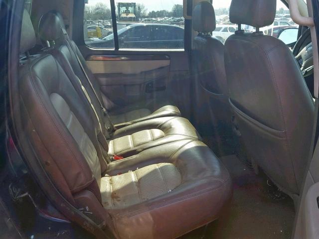 1FMZU74W34UB02521 - 2004 FORD EXPLORER E BLUE photo 6