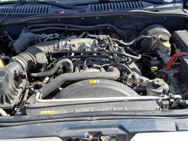 1FMZU74W34UB02521 - 2004 FORD EXPLORER E BLUE photo 7