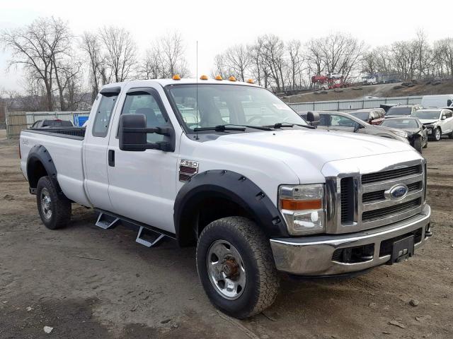 1FTWX31R18EB82939 - 2008 FORD F350 SRW S WHITE photo 1