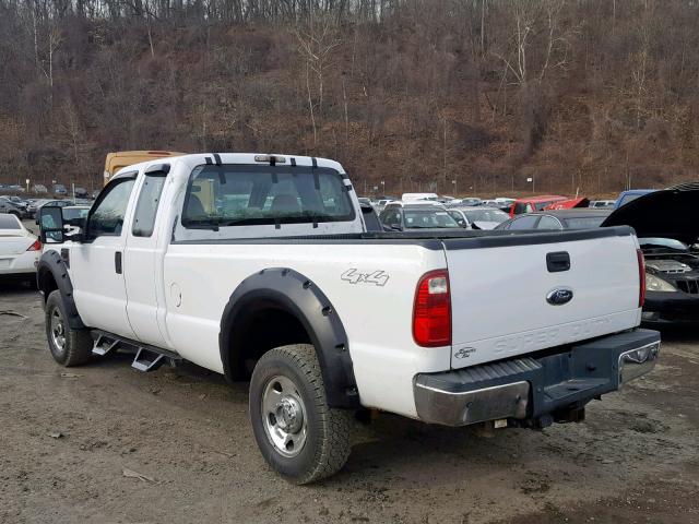 1FTWX31R18EB82939 - 2008 FORD F350 SRW S WHITE photo 3