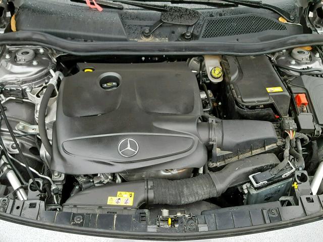 WDCTG4GB8KJ534930 - 2019 MERCEDES-BENZ GLA 250 4M GRAY photo 7