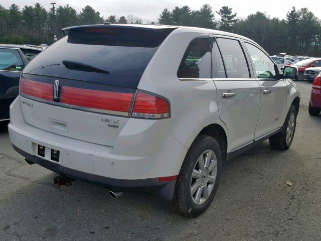 2LMDU88C99BJ00371 - 2009 LINCOLN MKX WHITE photo 4