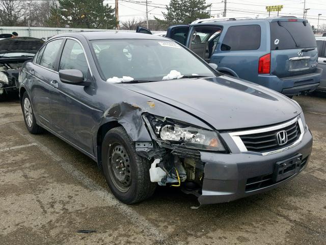 1HGCP2F36AA133008 - 2010 HONDA ACCORD LX GRAY photo 1