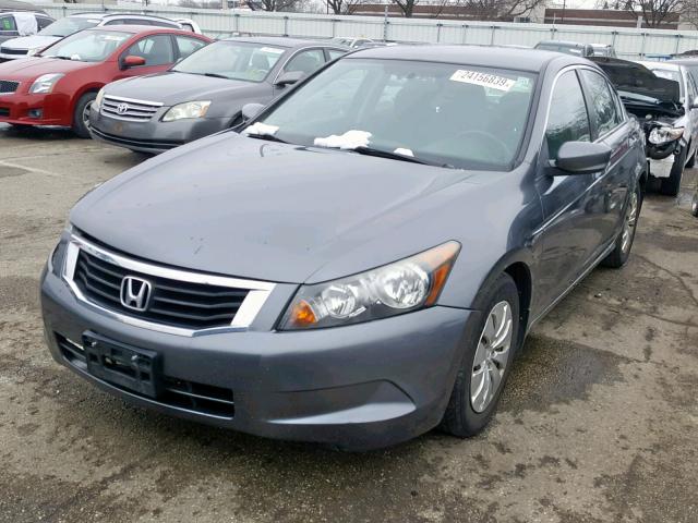 1HGCP2F36AA133008 - 2010 HONDA ACCORD LX GRAY photo 2