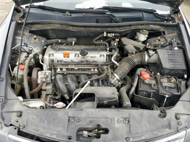 1HGCP2F36AA133008 - 2010 HONDA ACCORD LX GRAY photo 7