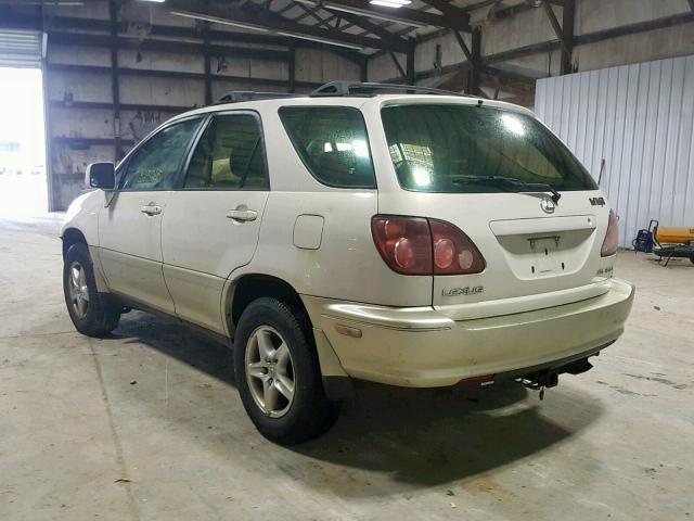 JT6HF10U2Y0126065 - 2000 LEXUS RX 300 WHITE photo 3