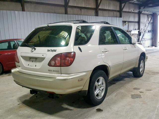 JT6HF10U2Y0126065 - 2000 LEXUS RX 300 WHITE photo 4