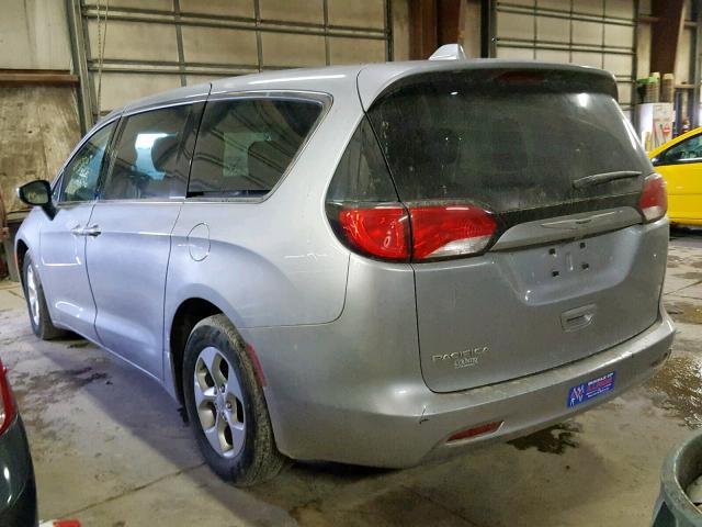 2C4RC1CG4HR521608 - 2017 CHRYSLER PACIFICA L SILVER photo 3