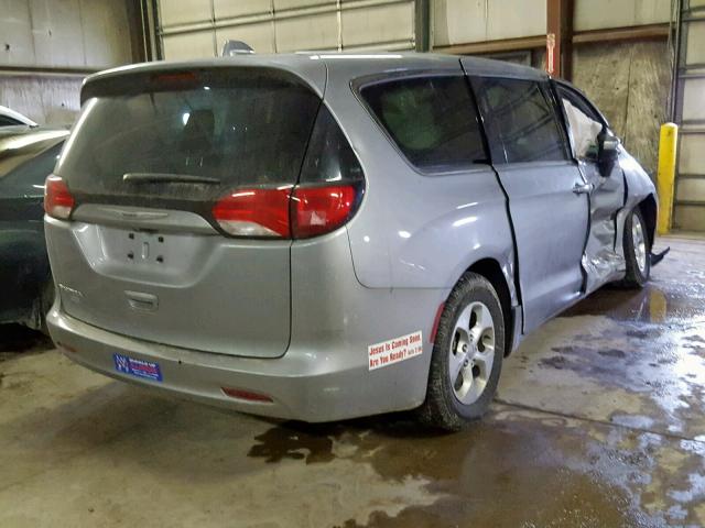 2C4RC1CG4HR521608 - 2017 CHRYSLER PACIFICA L SILVER photo 4