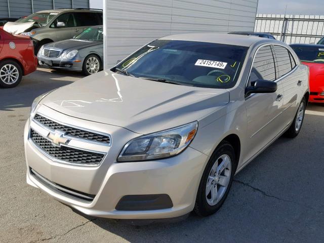 1G11B5SA5DF174384 - 2013 CHEVROLET MALIBU LS CREAM photo 2