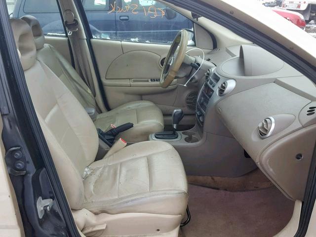 1G8AL55F87Z163307 - 2007 SATURN ION LEVEL GOLD photo 5