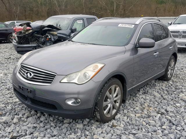 JN1AJ0HR2CM450138 - 2012 INFINITI EX35 BASE SILVER photo 2