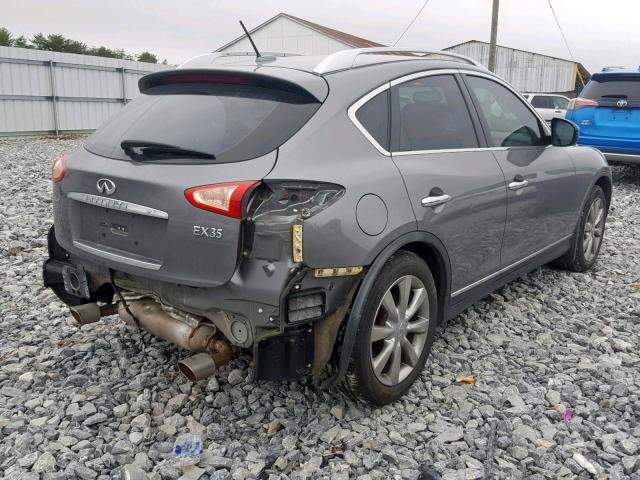 JN1AJ0HR2CM450138 - 2012 INFINITI EX35 BASE SILVER photo 4