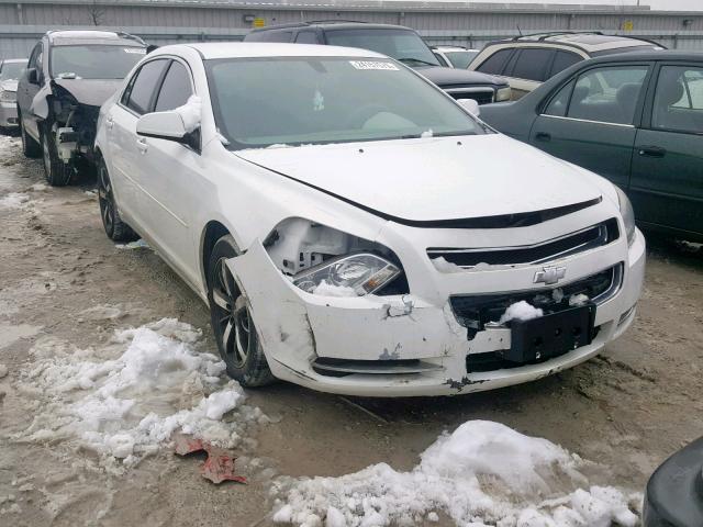 1G1ZC5EBXA4152117 - 2010 CHEVROLET MALIBU 1LT WHITE photo 1