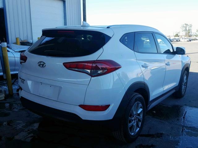 KM8J33A49JU665936 - 2018 HYUNDAI TUCSON LIM WHITE photo 4