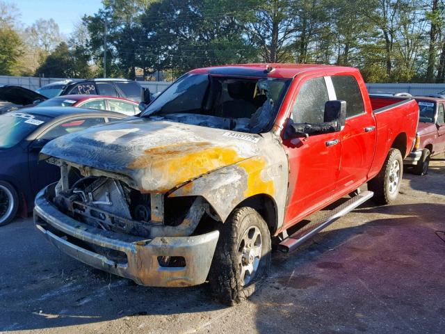 3C6UR5DL2GG113387 - 2016 RAM 2500 SLT RED photo 2